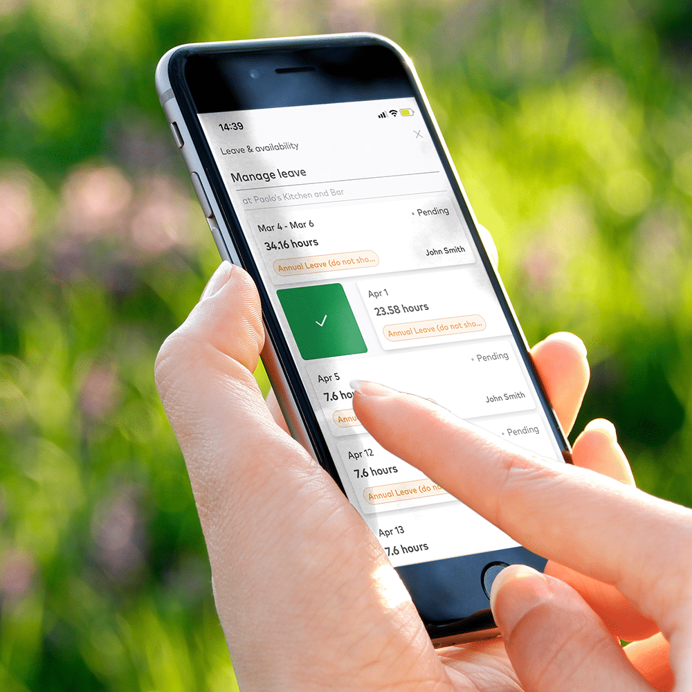 employee leave management app